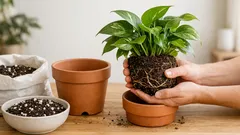 How to repot houseplants in Australia without stressing them out