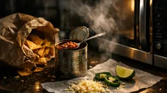 Bogan nachos, upgraded: the Aussie baked bean nachos you can make in 5 minutes