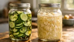 Pickling vs fermenting: the key differences Aussies should know before buying jarred veg