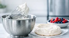 The easy whipped cream hack that keeps pavlova topping fluffy overnight